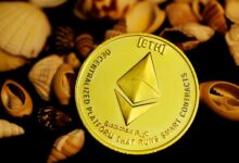 gold and silver round coin